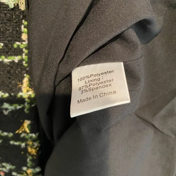 Tuckernuck Jackie Dress Holly Tinsel Tweed Women’s Size Medium NWOT - Picture 5 of 6